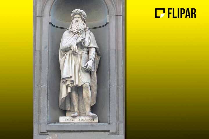 Ela declarou à rede britânica BBC que reputa Leonardo da Vinci como o “pai da geologia”, por sua capacidade de reproduzir com o máximo de realismo aspectos da natureza. 
- Domínio Público/Wikimédia Commons