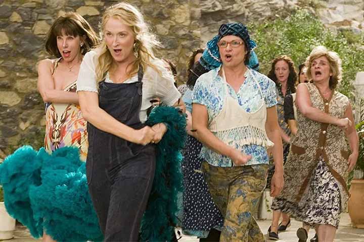 Em seguida, ela emendou os filmes 