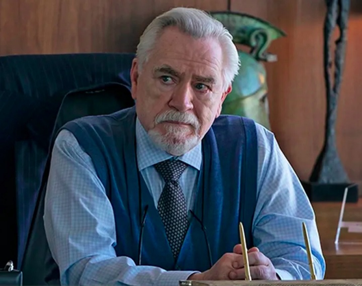 Brian Cox, vencedor do Emmy e do Globo de Ouro por 