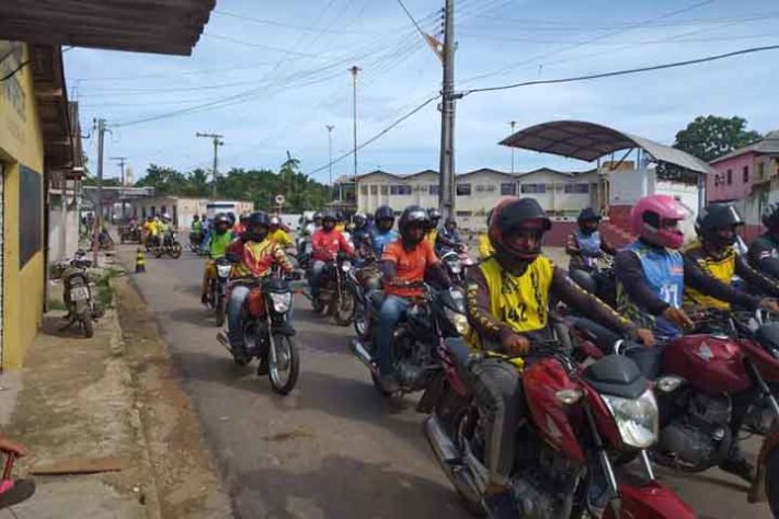 Frota de motos no Brasil