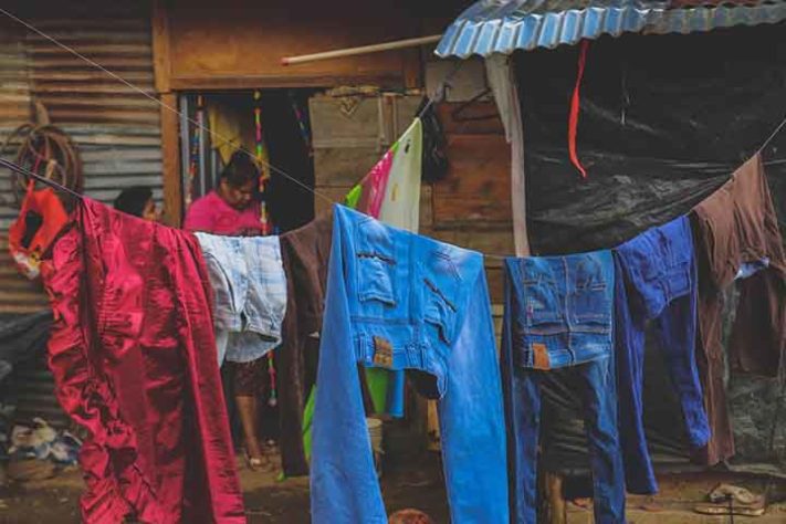 Etiquetas das roupas