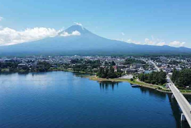 Japão vai construir uma barreira em frente ao Monte Fuji; entenda