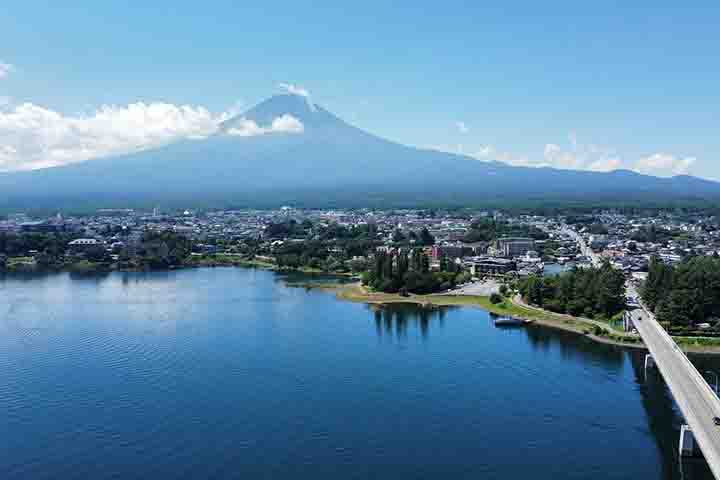Lago kawaguchi - Monte Fuji - Imagem de ochii_kai por Pixabay