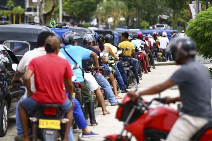 Frota de motos no Brasil