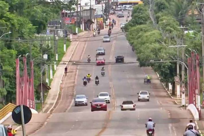 Frota de motos no Brasil