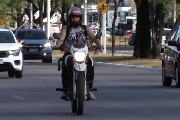 Frota de motos no Brasil