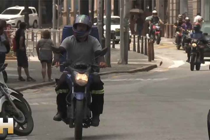 Frota de motos no Brasil