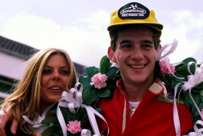 Ayrton Senna e Liliane de Vasconcellos Souza