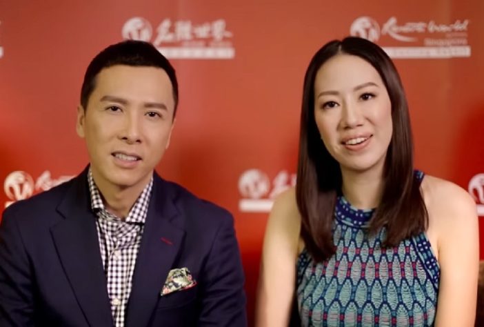 Donnie Yen e Cissy Wang