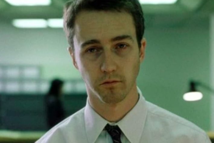Edward Norton em Clube da Luta