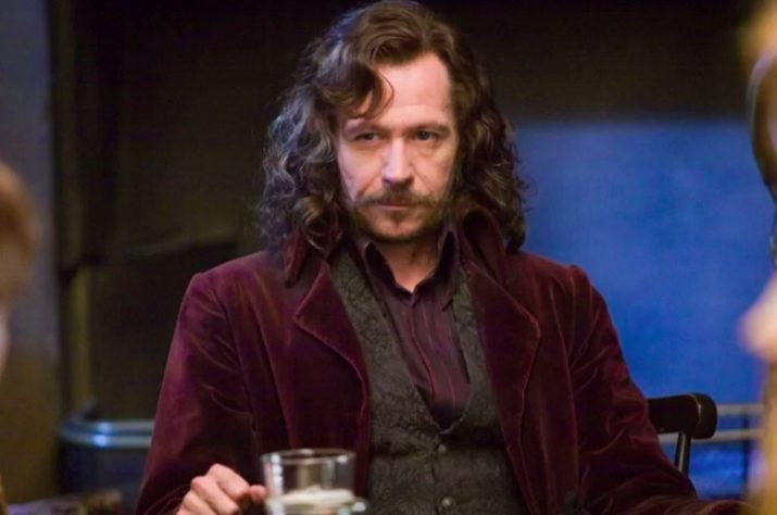 Gary Oldman como Sirius Black em 