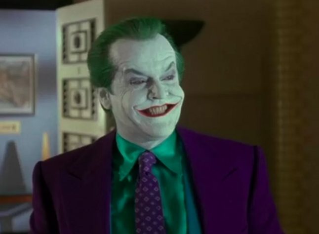 Jack Nicholson Coringa Batman 1989