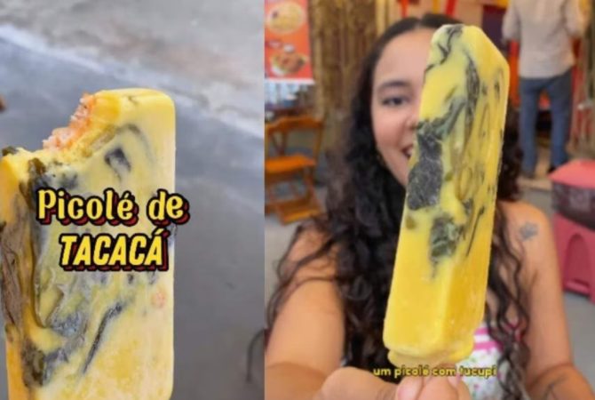 Inovação e criatividade: Iguaria indígena que se toma quente vira picolé no Pará