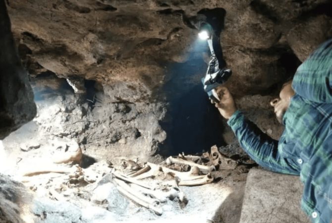Pesquisadores descobrem estrutura maia dentro de caverna