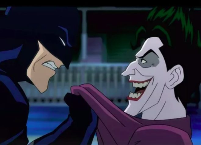 Coringa e Batman animação
