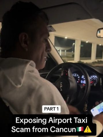 Taxista de Cancún cobra 5 mil reais por corrida de 2 minutos de turista do Canadá e acaba preso