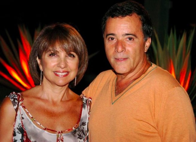 Tony Ramos e esposa Lidiane Barbosa 