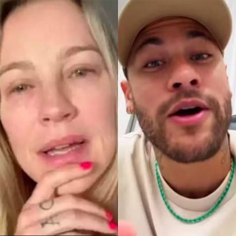 Montagem - Luana Piovani e Neymar