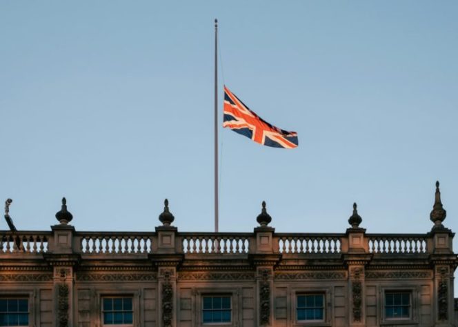 Parlamento britânico - Bandeira do Reino Unido