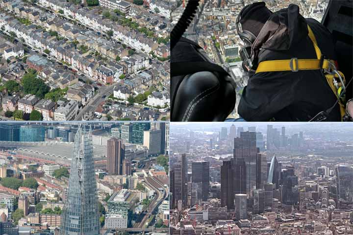 Ele já acumula 300 horas de voo registrando cenários diversos mundo afora, desde cidades como Londres até cadeias montanhosas no Oriente. 

