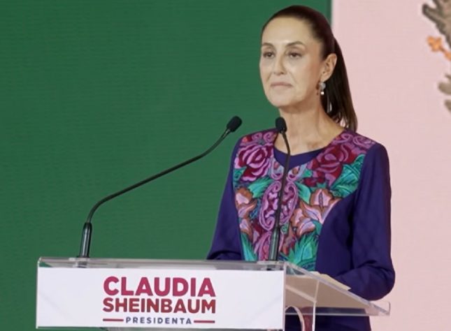Claudia Sheinbaum é eleita a primeira presidente mulher da história do México