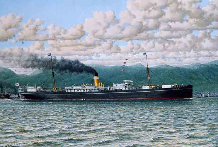 Kasato Maru - Imigração japonesa - Gallery of the National Diet Library