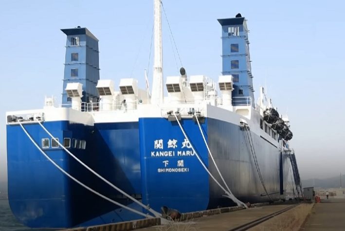 Japão lança maior navio de caça a baleias do mundo