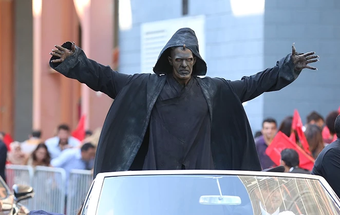 ATORES NO PAPEL DE DIABO -   Guilherme Chelucci na novela Apocalipse, da Record
