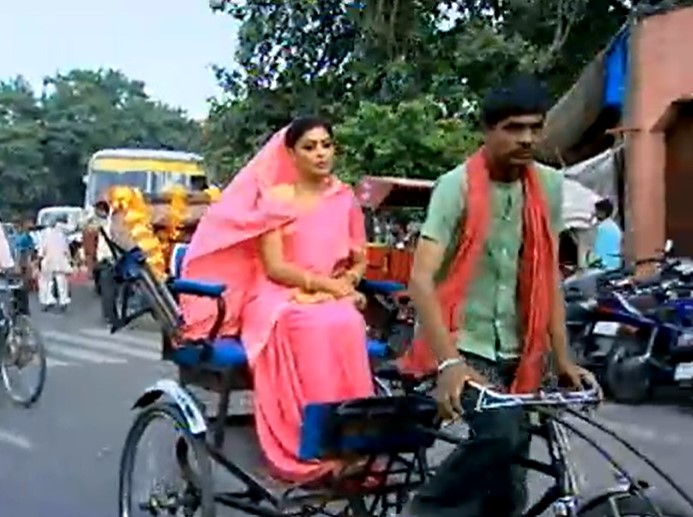 O riquixá também fez parte da novela 