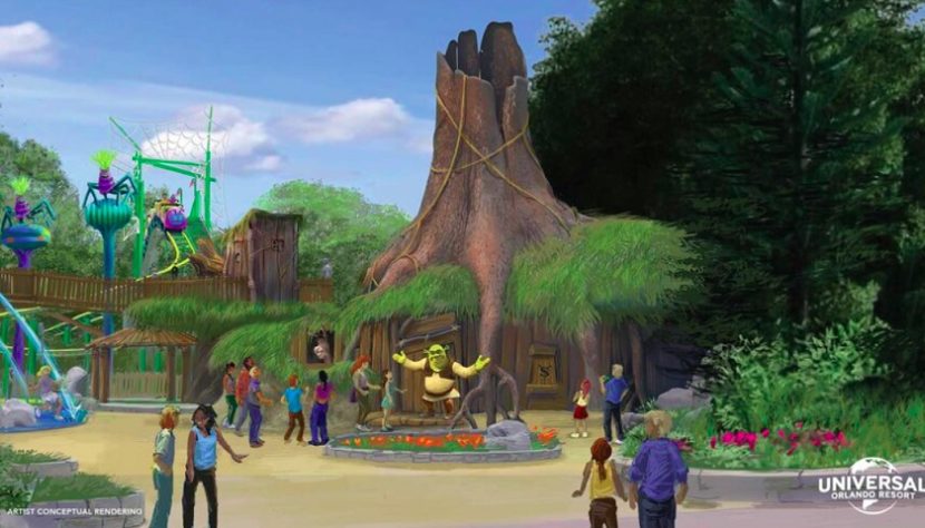 Dreamworks Land - Shrek Swamp
