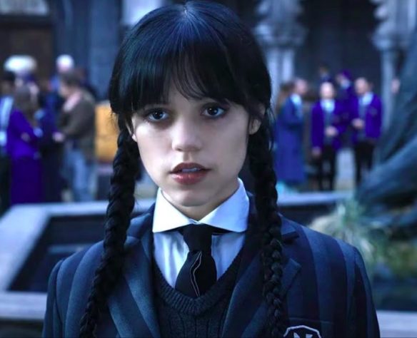 Jenna Ortega em Wandinha