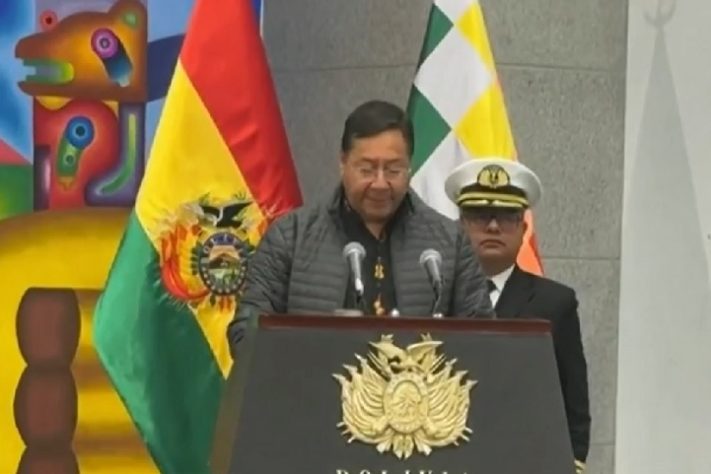 Luis Arce, presidente da Bolívia 