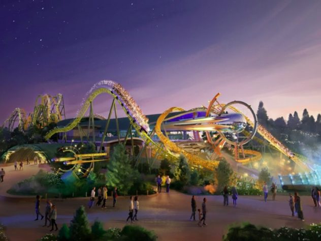 Universal Epic Universe - Starfall Racers