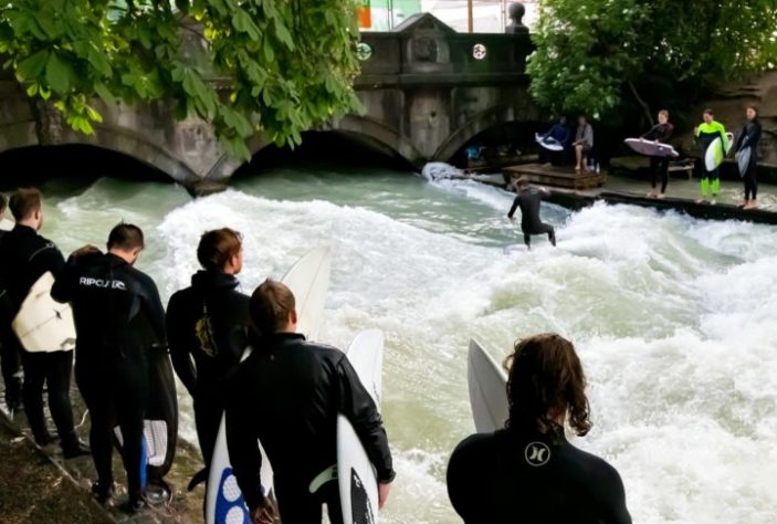 Eisbach - Munique, Alemanha