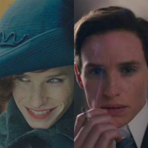 Montagem - Eddie Redmayne em 