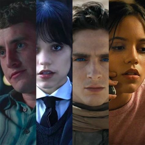 Montagem - atores em ascensão em Hollywood