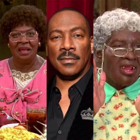 Atores que interpretaram sexo oposto - Eddie Murphy em 