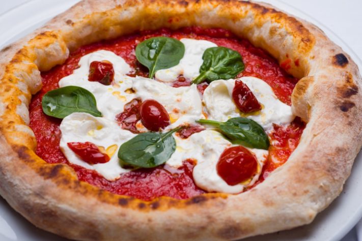 Pizza - tomates italianos