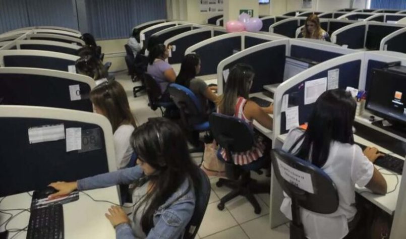 Serviço de telemarketing