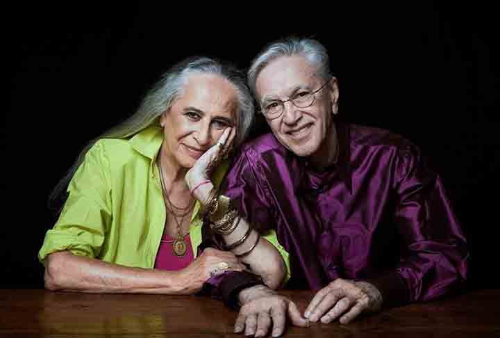 Caetano Veloso e Maria Bethânia turnê juntos - Divulgação