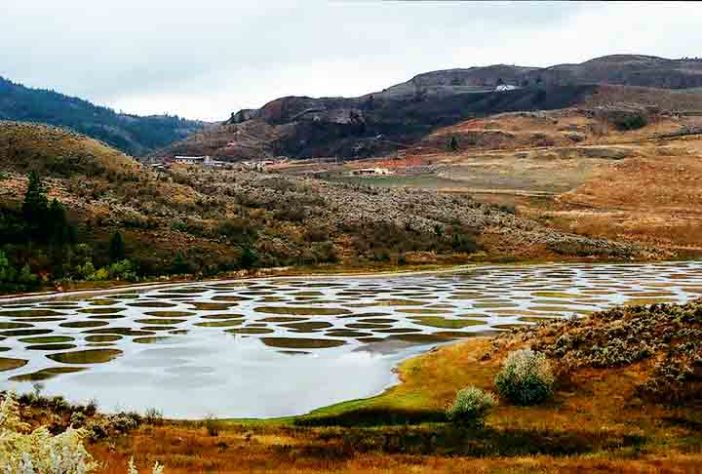 Lago de bolinhas (Spotted Lake) Canadá - Formações naturais estranhamente encantadoras