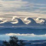Nuvens de Kelvin-Helmholtz ( A curiosa formação de nuvens que foi vista no céu de Wyoming) - Formações naturais estranhamente encantadoras