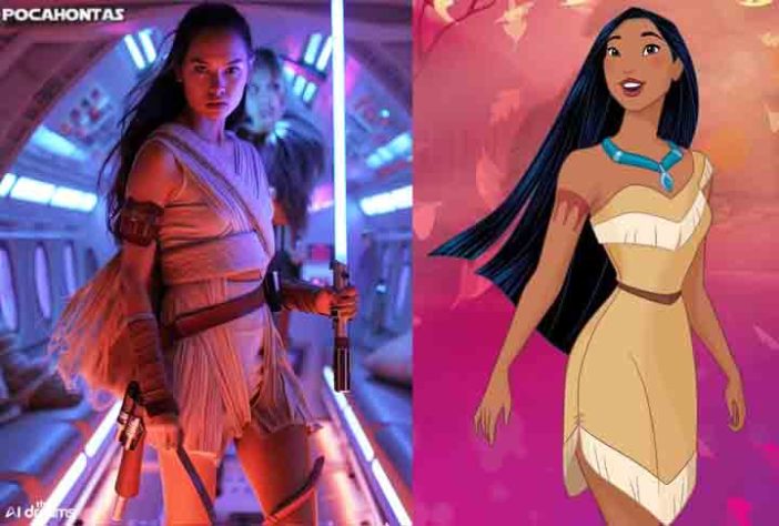 Princesas da Disney em Star Wars
