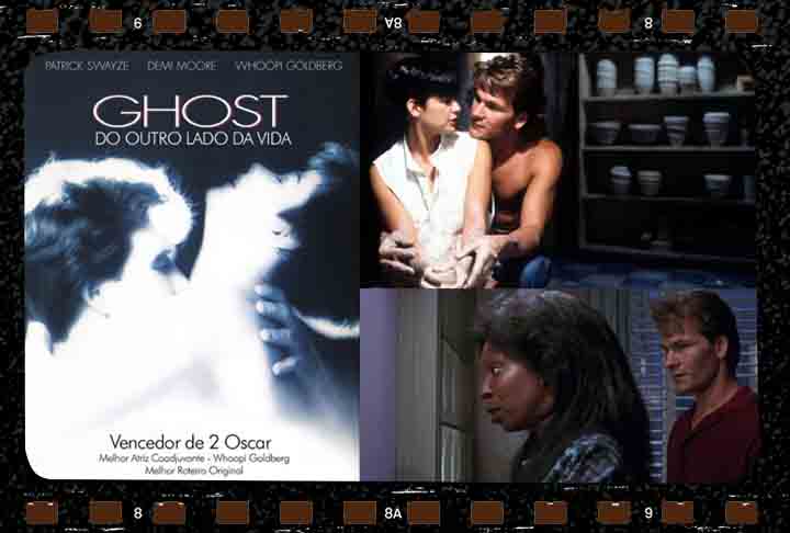 "Ghost: Do Outro Lado da Vida" (1990): Esse clássico da Sessão da Tarde é um filme romântico e de fantasia cuja história é uma combinação de romance, fantasia e elementos sobrenaturais.