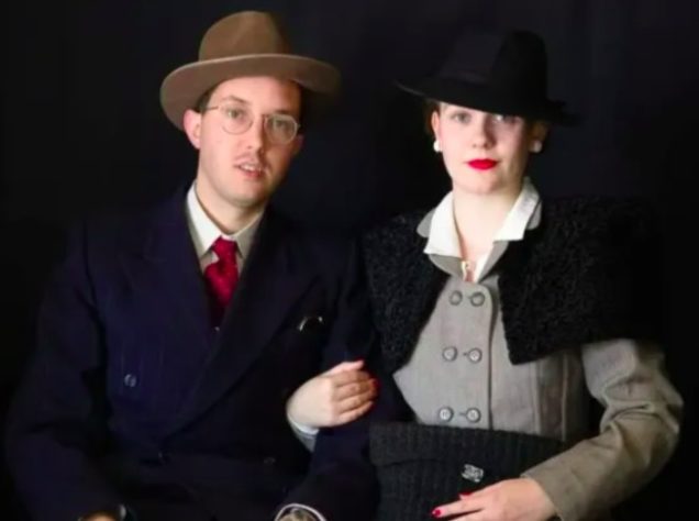 Casal vive ambientado nos anos 1940