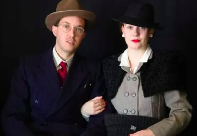 Casal adota estilo de vida dos anos 1940, mas posta tudo na web!
