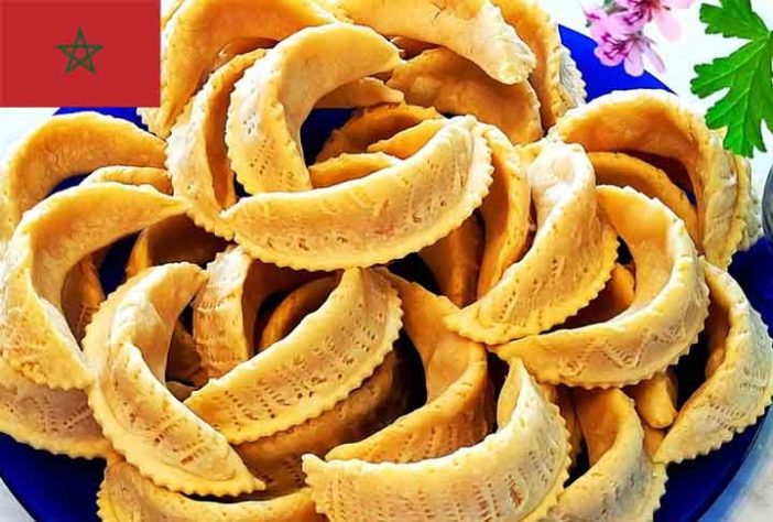 Kaab el ghazal - Melhores biscoitos do mundo - Reprodução de Youtube Canal KARIMA GENOVA
