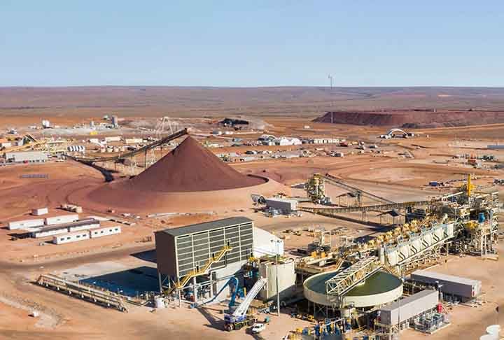 A produção anual prevista da Carrapateena é de 425.000 toneladas de cobre concentrado.- Divulgação