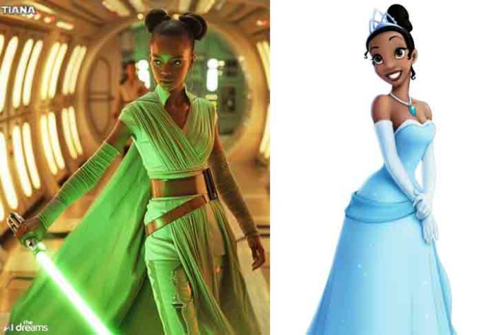 Princesas da Disney em Star Wars
