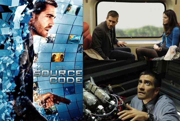 "Contra o Tempo" (2011): Estrelado por Jake Gyllenhaal, Michelle Monaghan, Vera Farmiga e Jeffrey Wright, o filme segue um piloto de helicóptero do Exército dos EUA que acorda em um trem com destino a Chicago, sem lembrar como chegou lá. 